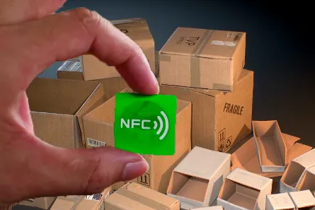 Nfc-метка может содержаться в маленькой наклейке 